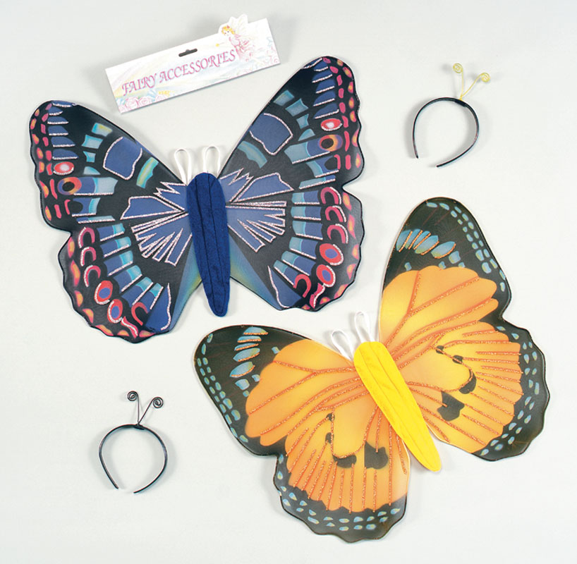 Blue Butterfly Kit & Antennae